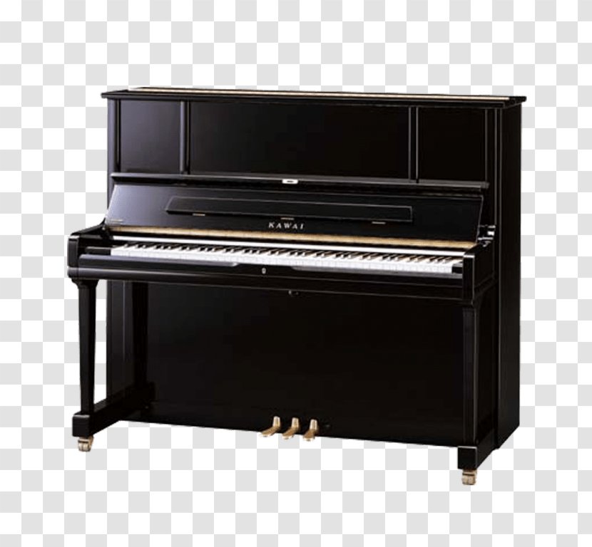 Upright Piano C. Bechstein Kawai Musical Instruments - Silhouette Transparent PNG
