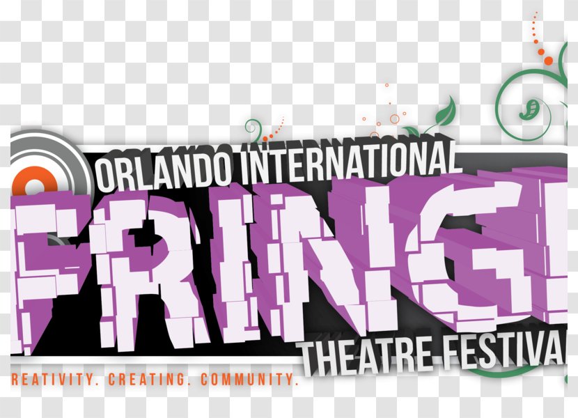 Edinburgh Festival Fringe Orlando International Theater Theatre - Brand - Colourful Event Transparent PNG