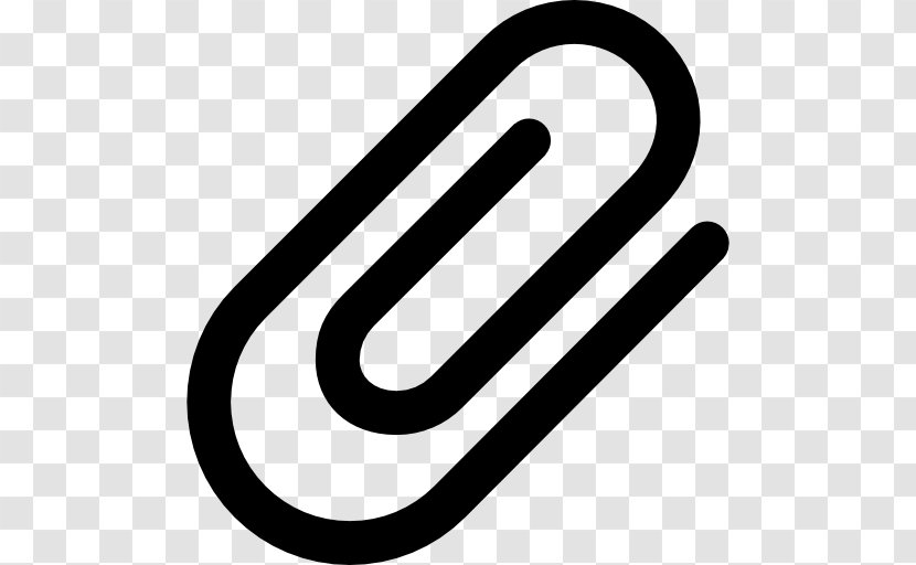 Symbol Email Attachment Paper Clip Hyperlink - Number Transparent PNG