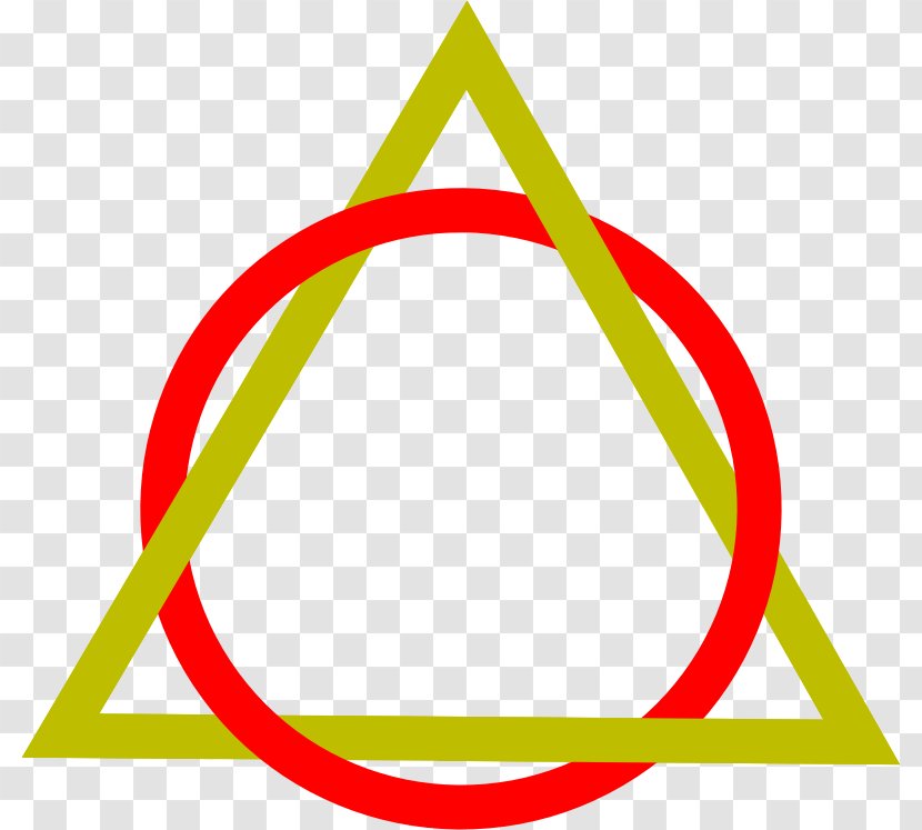 Penrose Triangle Circle Clip Art Transparent PNG