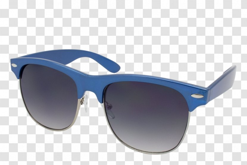 Sunglasses Goggles Plastic - Blue Transparent PNG