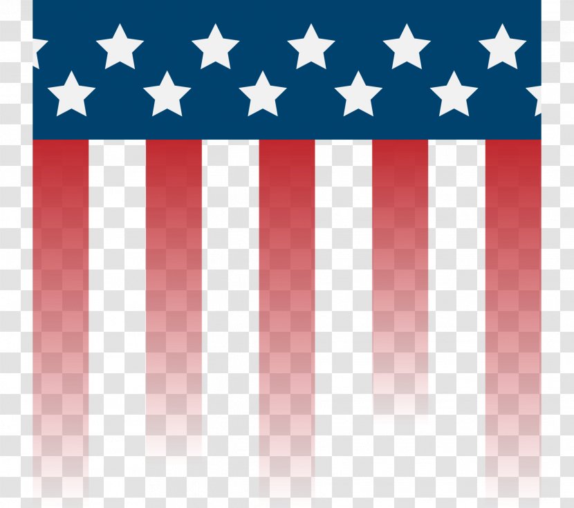 United States Kingdom Service Customer Industry - American Flag Background Transparent PNG