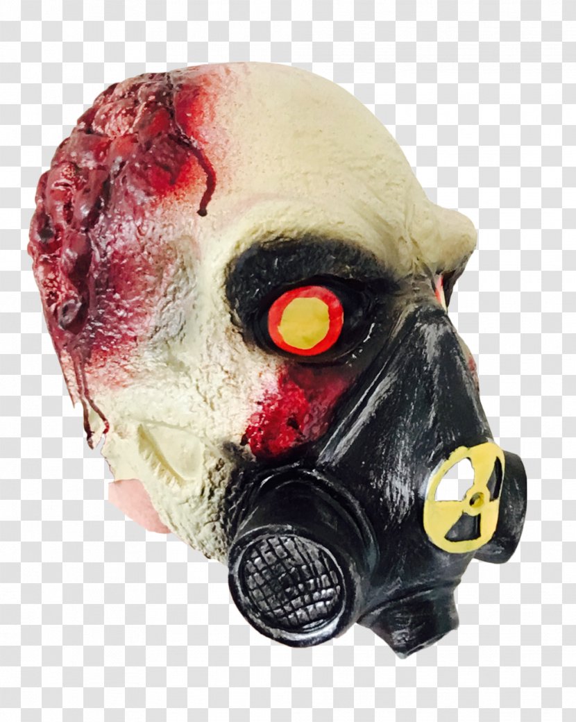 Gas Mask Poison Latex Skull - Toxicology Transparent PNG
