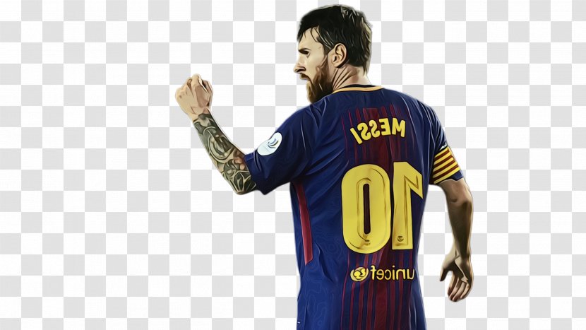 Messi Cartoon - Shirt - Sports Equipment Top Transparent PNG