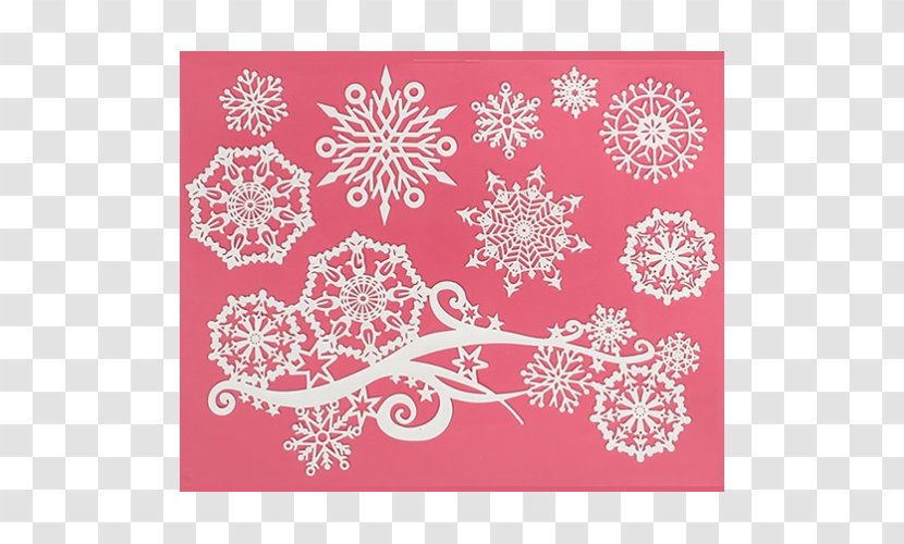 Lace Wedding Cake Snowflake Pattern Transparent PNG