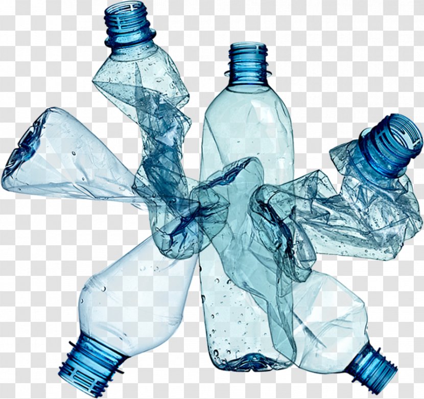 Plastic Bottle Bottled Water Bottles - Cooler - Trash Transparent PNG