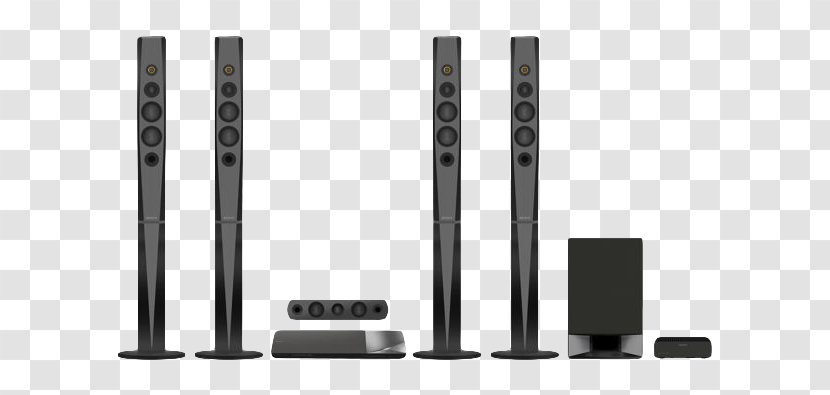 Blu-ray Disc Sony Home Cinema BDV-N9200Wb Theater Systems 5.1 Surround Sound - Multimedia Transparent PNG