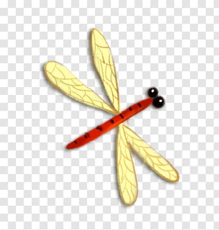 Insect Dragonfly - Red - Flying Transparent PNG