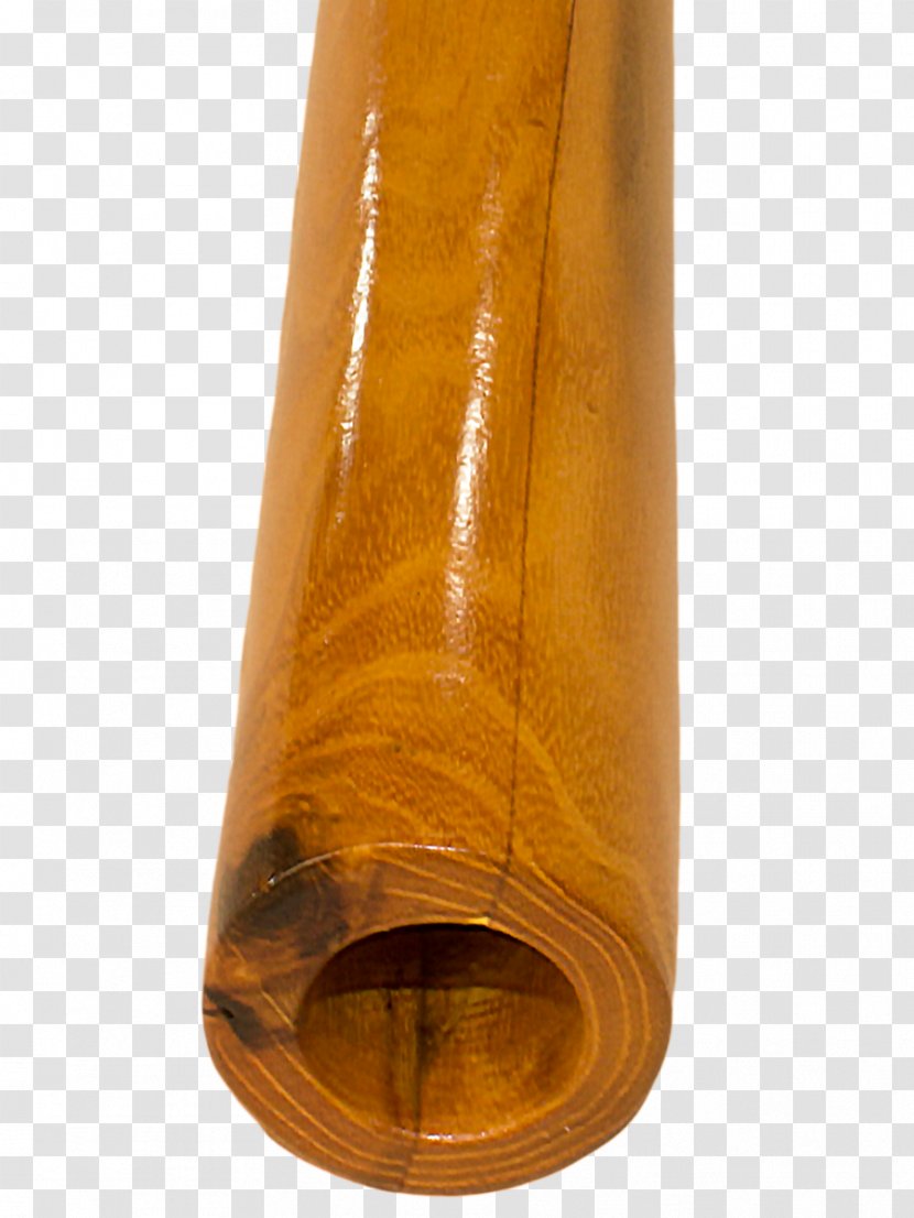 Caramel Color Cylinder - Didgeridoo Transparent PNG