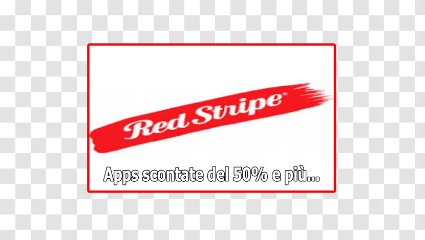 Red Stripe Beer Logo Lager Brand - Red-stripe Transparent PNG