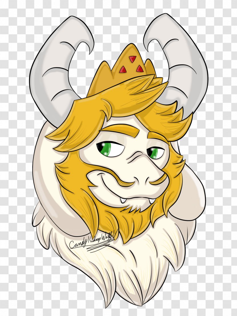 Flowey Undertale DeviantArt Artist - Lion King - Asgore Ecommerce Transparent PNG