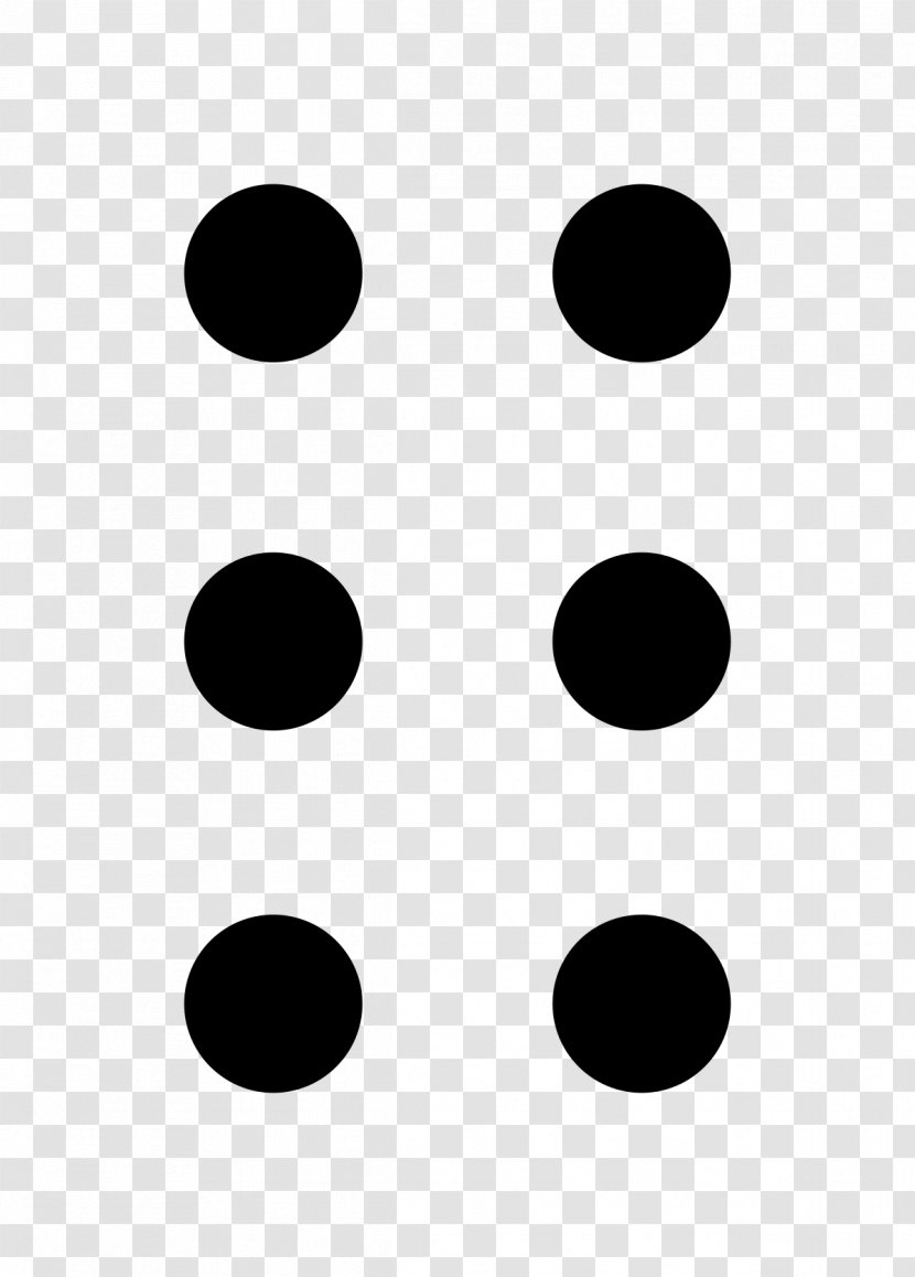 French Braille É Arabic English - M - Monochrome Transparent PNG