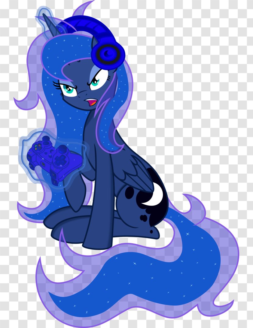 Princess Luna DeviantArt Horse .by Clip Art - Blue - Spreading Expression Transparent PNG