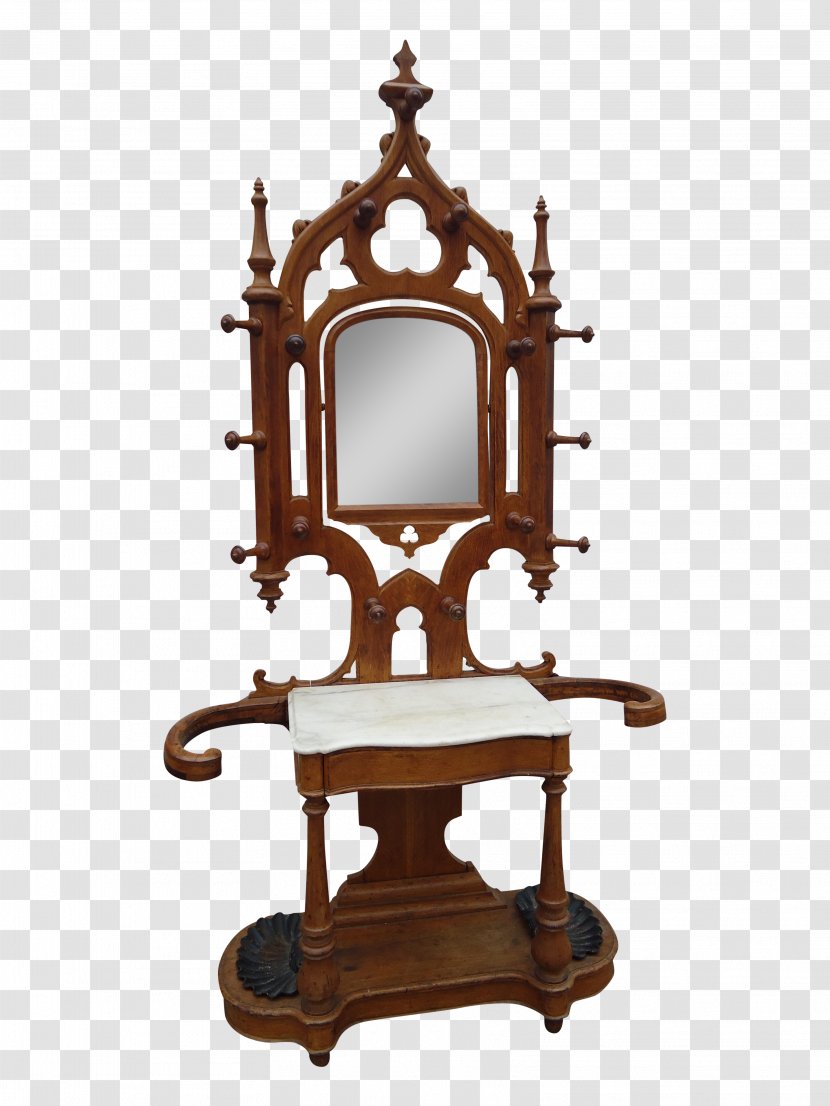 Antique Chair - Table Transparent PNG