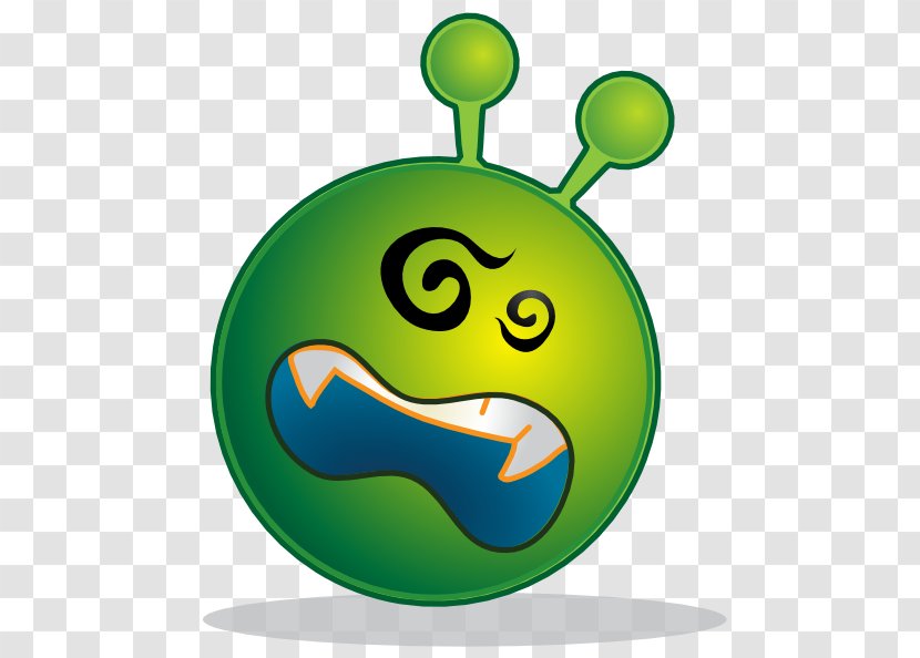 Smiley Emoticon Clip Art - Scalable Vector Graphics - Green Sick Cliparts Transparent PNG