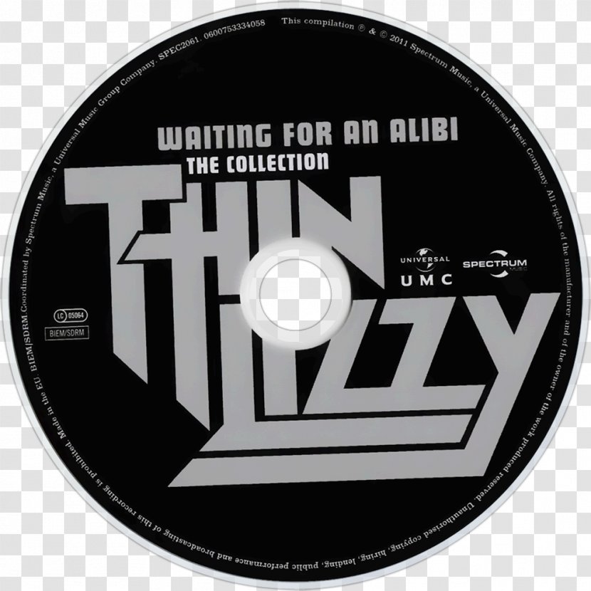 Thin Lizzy Jailbreak Thunder And Lightning The Boys Are Back In Town Compact Disc - Rock Transparent PNG