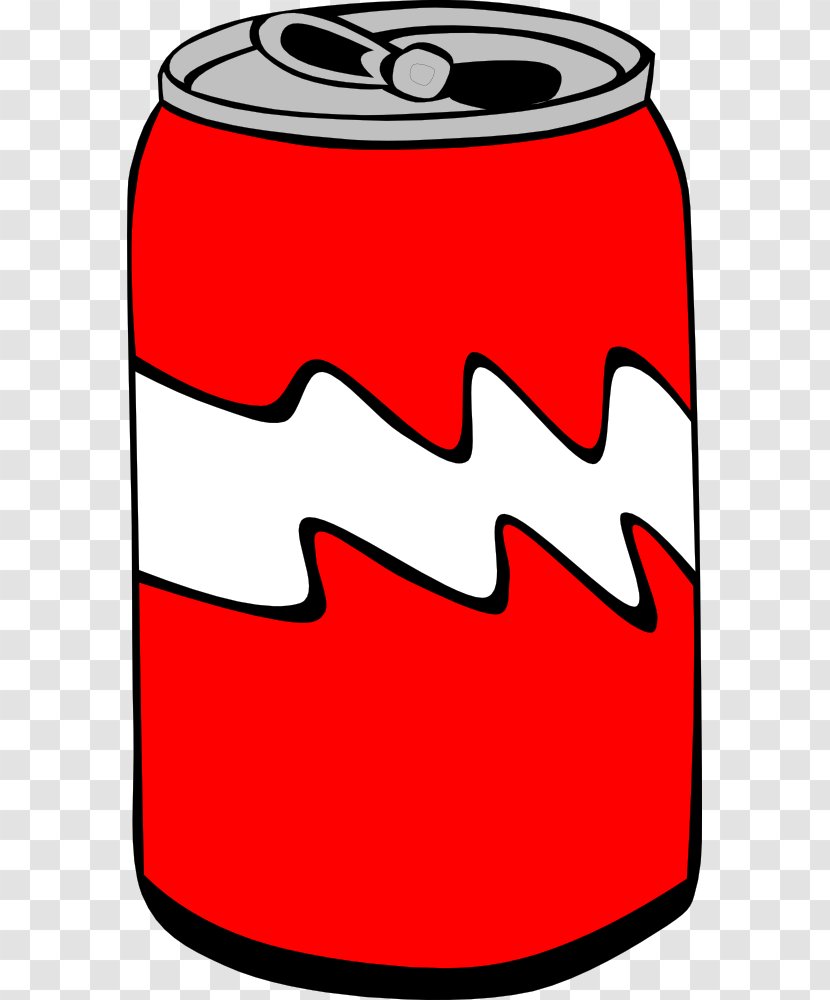 Coca-Cola Soft Drink Beverage Can Clip Art - Cola - Cliparts & Snacks Transparent PNG