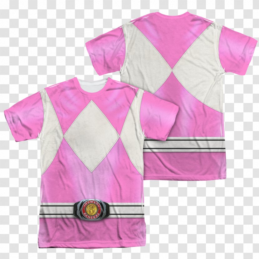 Kimberly Hart T-shirt Tommy Oliver Jersey Billy Cranston - Power Rangers Ninja Steel Transparent PNG