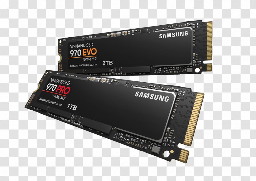 Samsung 970 EVO NVMe M.2 Internal SSD MZ-V7E NVM Express Solid-state Drive SAMSUNG PRO 2280 512GB PCIe Gen3. X4 1.3 64L V-NAND 2-bit MLC Solid State MZ-V7P512BW - Nvm Transparent PNG