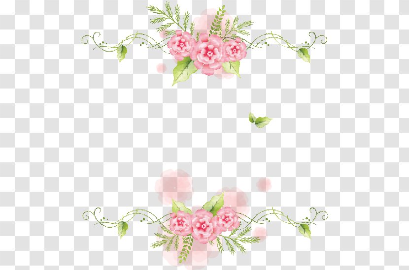 Paper Flower Floral Design - Branch Transparent PNG