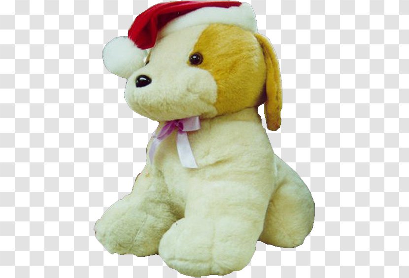 Puppy Dog Stuffed Toy - Heart - Hat Transparent PNG