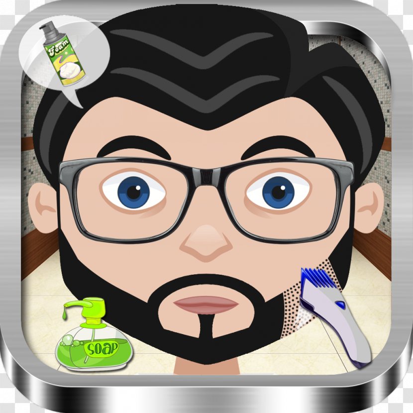 Glasses Eyewear Goggles - Fiction - Beard And Moustache Transparent PNG