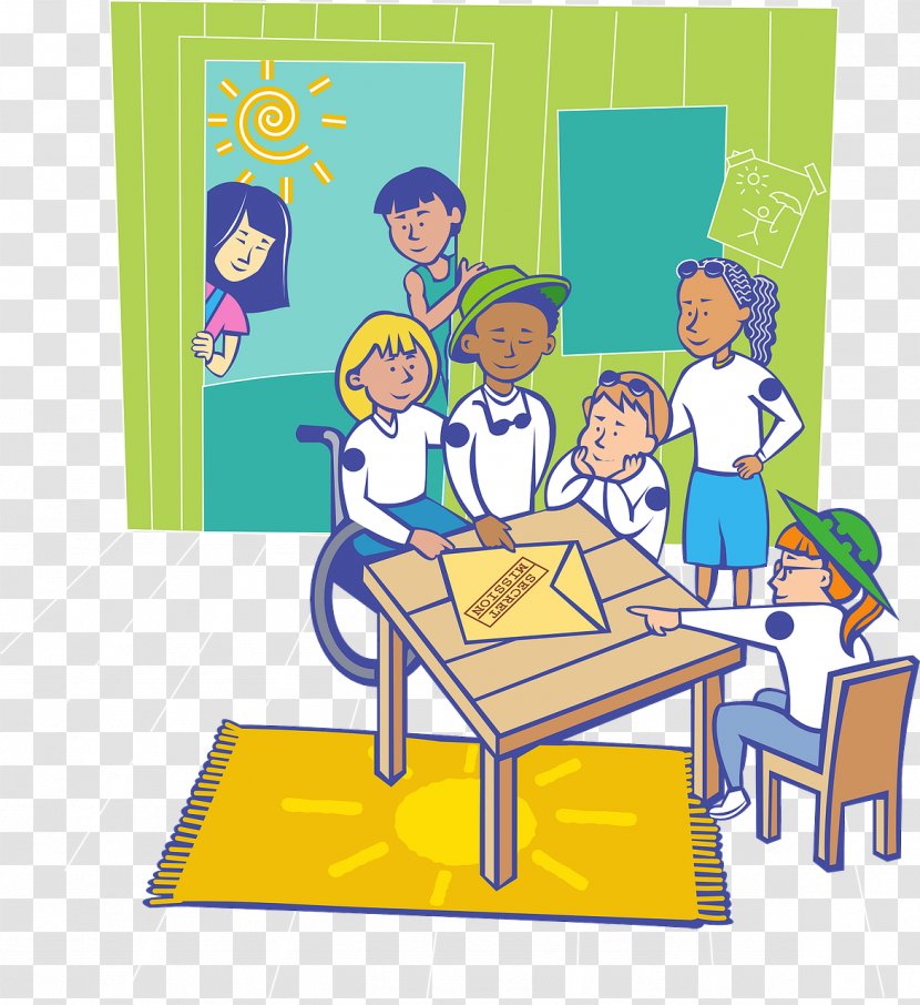 Clip Art Vector Graphics Openclipart Image - Cartoon - Disabled Children Transparent PNG