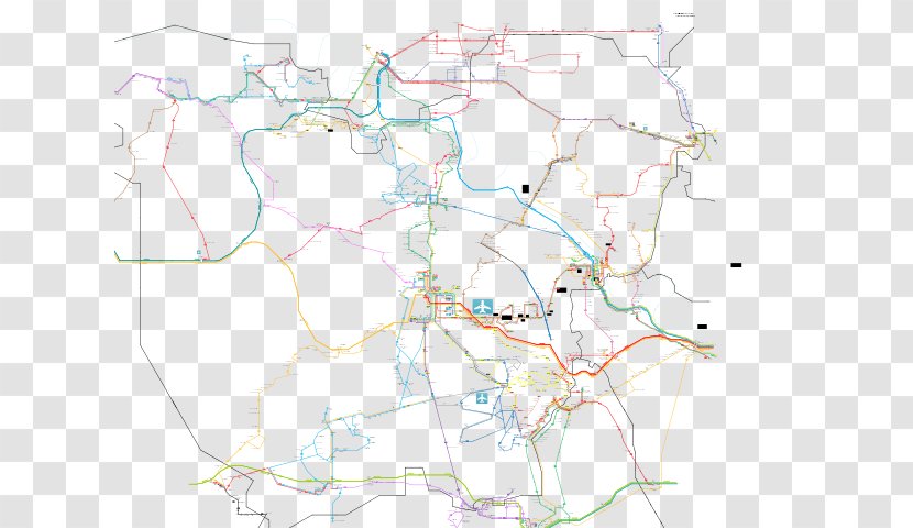 Line Point Map Ecoregion - Tuberculosis - Railroad Car Transparent PNG