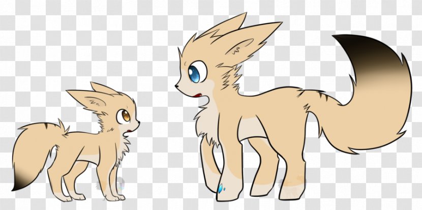 Cat Horse Canidae Dog Deer - Cartoon - Fennec Fox Transparent PNG