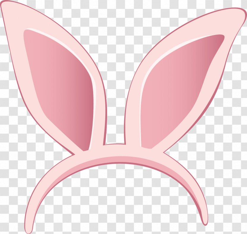 Easter Bunny Hare Rabbit Clip Art - Ears Transparent PNG