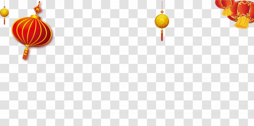 Chinese New Year - Lanterns And Purse Transparent PNG