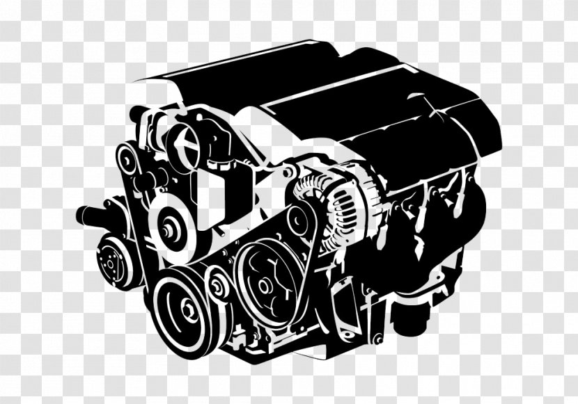 Car Engine Free Content Clip Art - Auto Part - Hand-painted Cartoon Transparent PNG