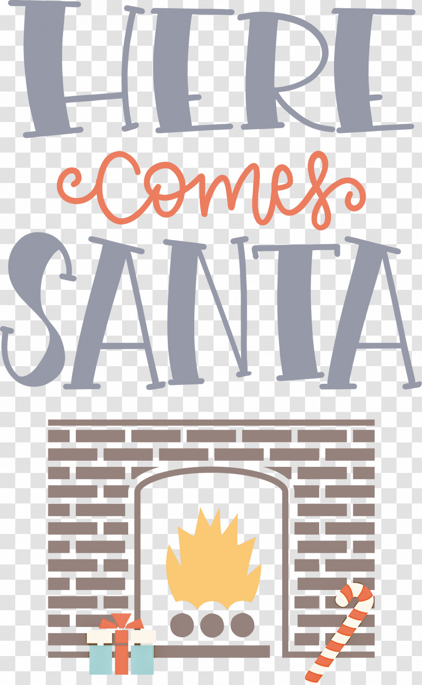 Here Comes Santa Santa Christmas Transparent PNG