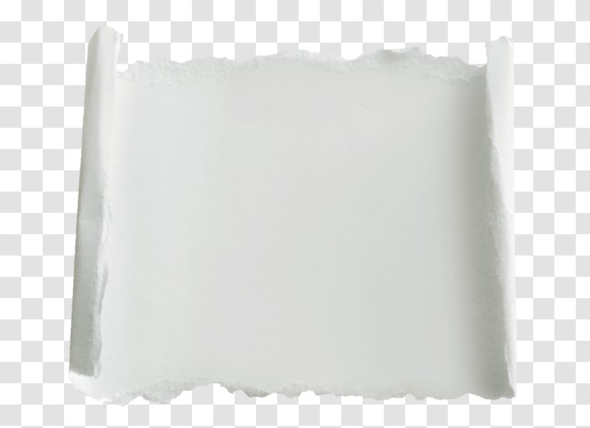 Paper Rectangle - White - Torn Transparent PNG