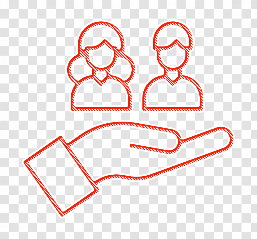 Team Icon Management Icon Hand Icon Transparent PNG