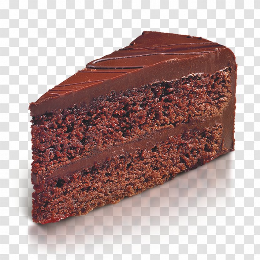 Chocolate Cake Sachertorte Fudge Torta Caprese - Buttercream Transparent PNG