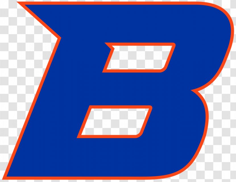 Boise State University Broncos Football Buster Bronco Logo - Bampb Ribbon Transparent PNG