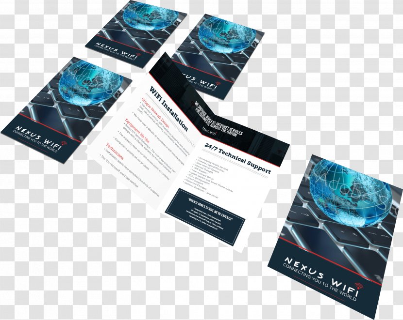 Graphic Design Brochure Advertising - Webtec Cincinnati Web - Hosting Flyer Transparent PNG