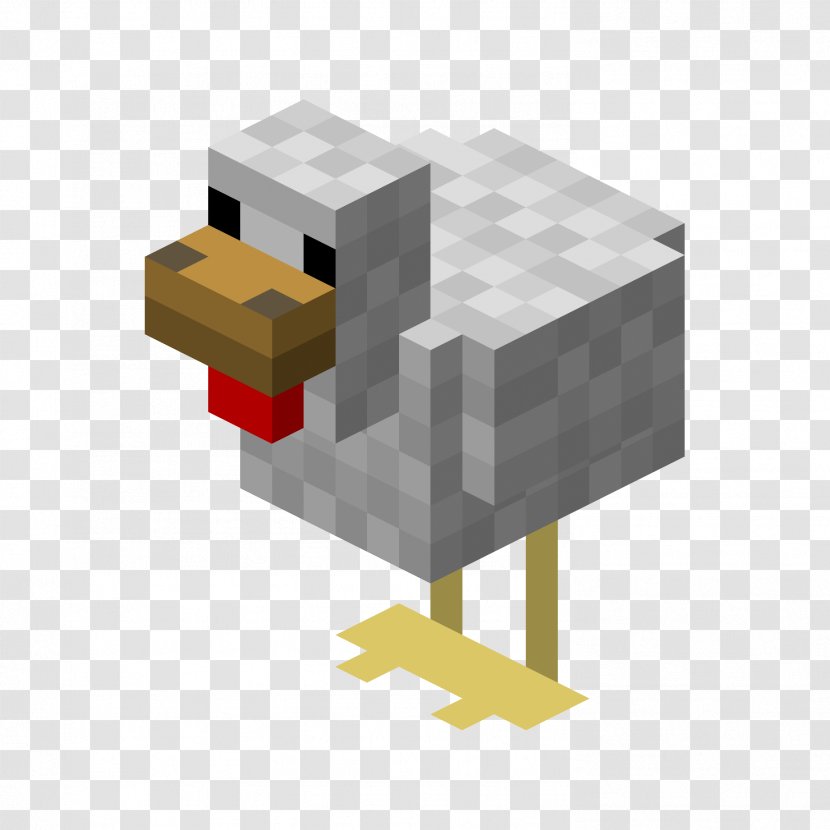 Minecraft: Pocket Edition Chicken Meat Mob - Lego Minecraft Transparent PNG