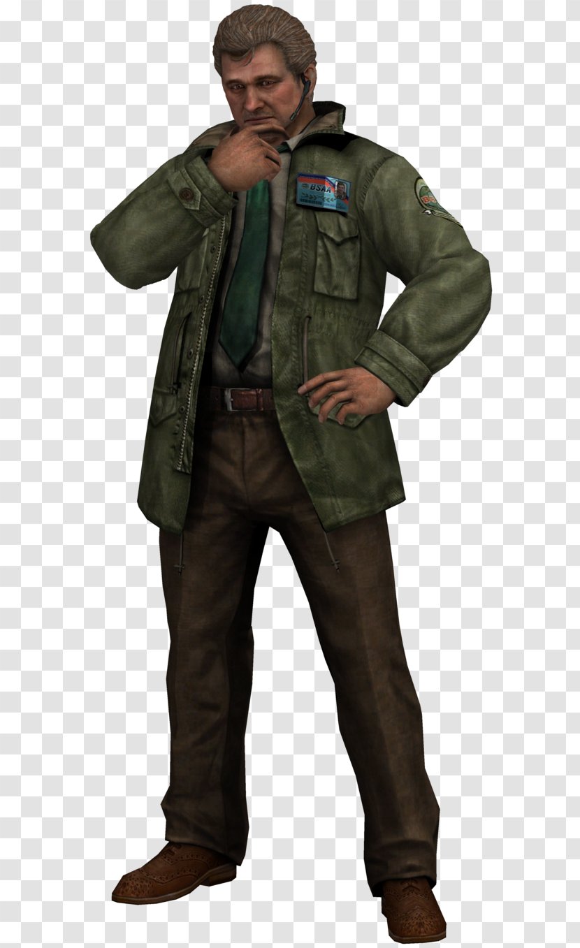 Resident Evil: Revelations Evil Zero Soldier Character Army Officer - Outerwear Transparent PNG