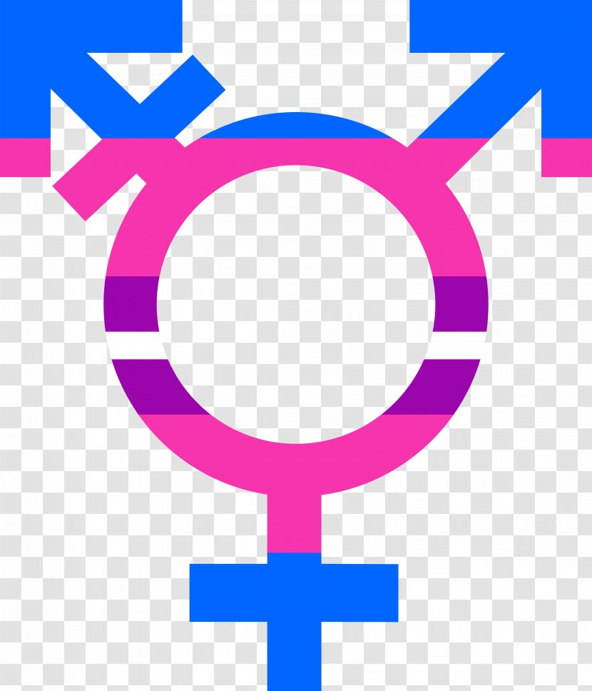 Transgender Gender Symbol Trans Man LGBT - Silhouette - Pride Flag Transparent PNG