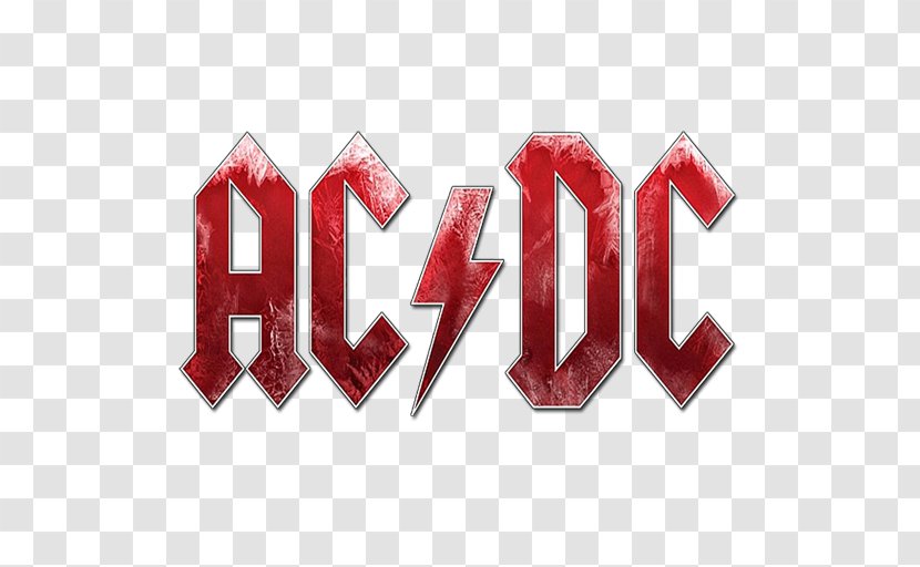 Logo Brand Product AC/DC Font - Acdc Transparent PNG