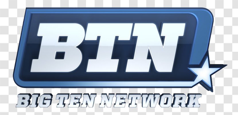 Logo Big Ten Network 2017 Conference Football Season Display Device Vehicle License Plates - Signage - Spring Tour Transparent PNG