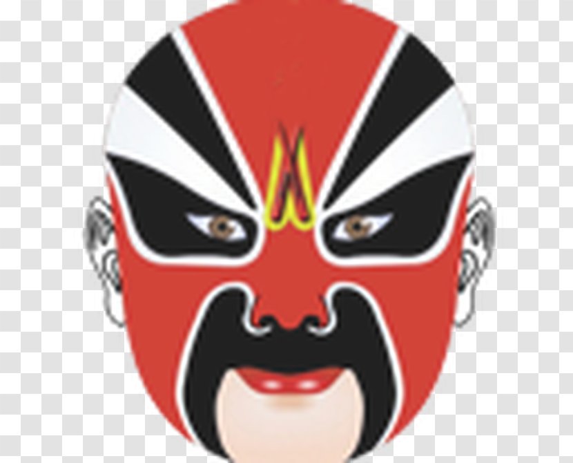 China Peking Opera Mask Chinese 脸谱 - Face Transparent PNG