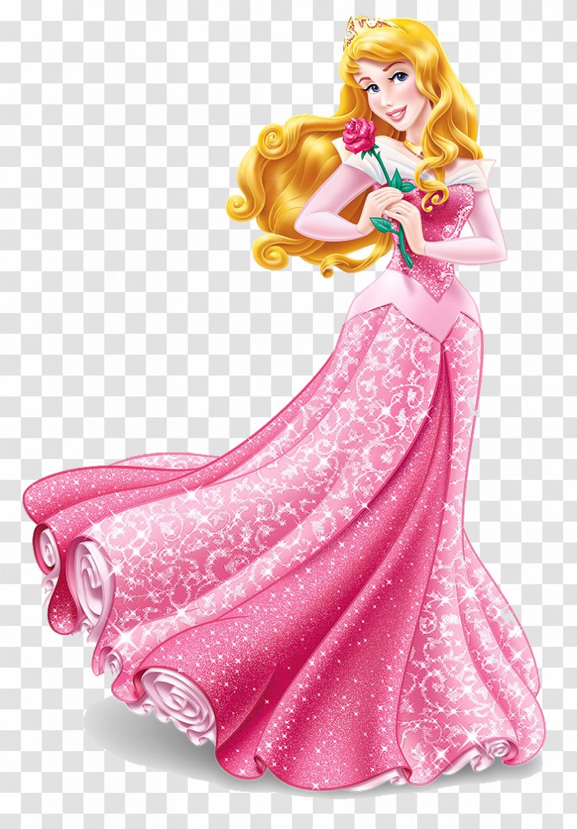 Princess Aurora Belle Rapunzel Askepot Disney - Watercolor Transparent PNG