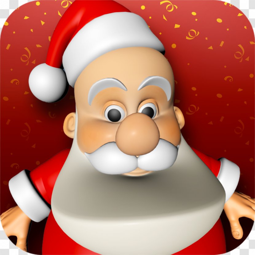 Santa Claus Christmas Ornament Decoration - Cartoon Transparent PNG