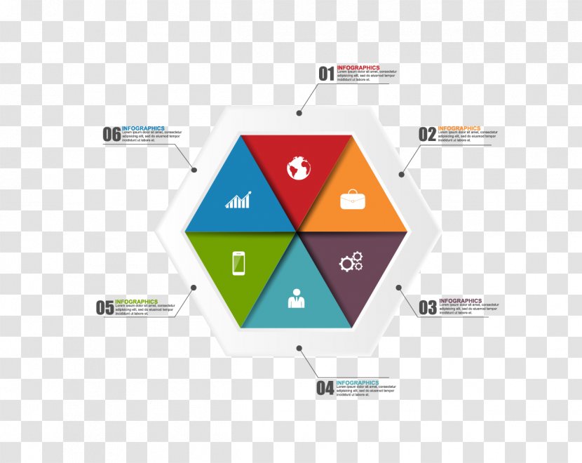 Hexagon - Multimedia - Ppt Element Transparent PNG