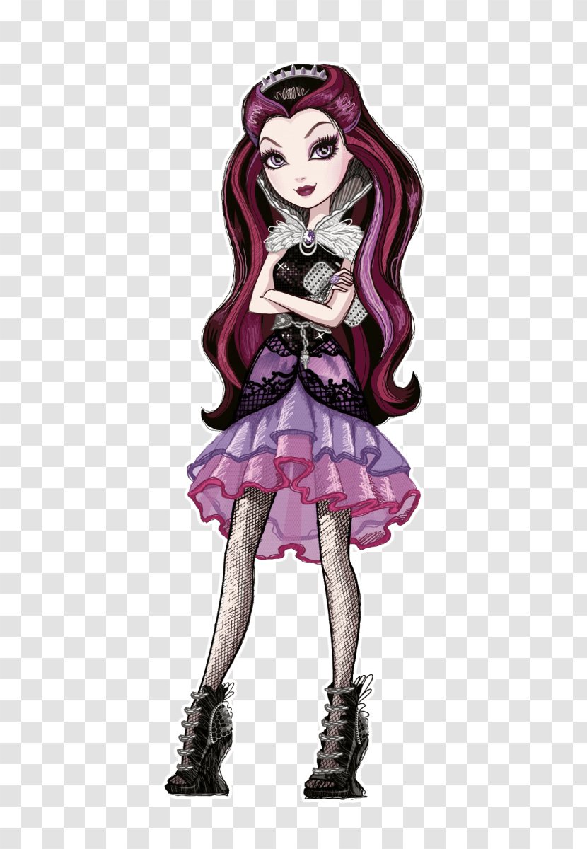 Ever After High Legacy Day Raven Queen Doll Apple White Thronecoming - Drawing Transparent PNG