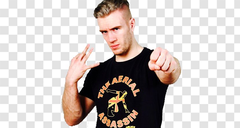 Will Ospreay T-shirt New Japan Pro-Wrestling Professional Wrestling Ring Of Honor - Prowrestling Transparent PNG