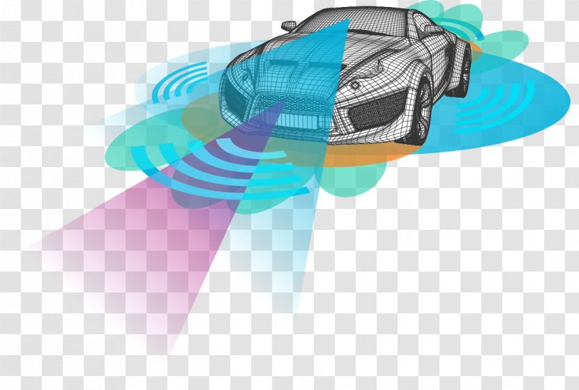 Autonomous Car Advanced Driver-assistance Systems Driving Radar - Extremely High Frequency - Future Engineering Transparent PNG
